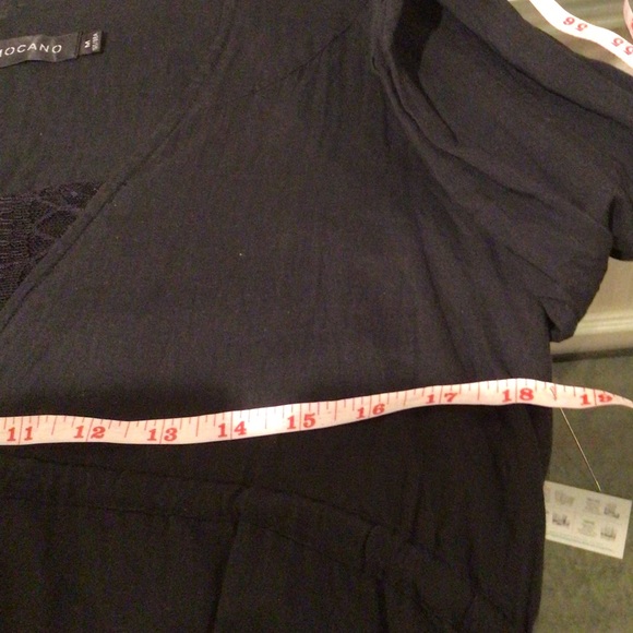 💕💕HOST PICK💕💕Black slip on bell long sleeve top boho cotton top - Picture 4 of 5